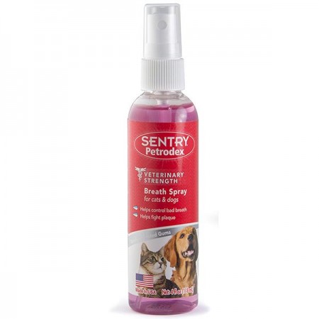 Sentry Petrodex Breath Spray Спрей освежитель дыхания для собак и кошек (53101)